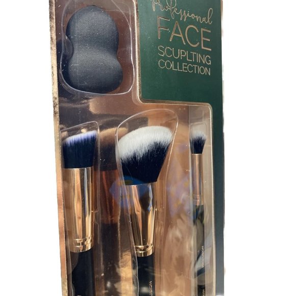 Professional face sculpting collection make up brushes set new - Picture 2 of 4